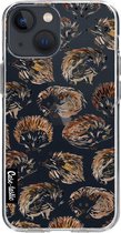 Casetastic Apple iPhone 13 mini Hoesje - Softcover Hoesje met Design - Hedgehogs Print