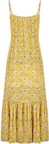 DEELUXE Maxi-jurk met patroon EDWIGE Yellow Flower
