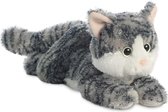 knuffel Flopsie Lily kat junior 30,5 cm pluche grijs