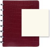 Atoma | Notebook Systeem | Pur | Copy book | croco edition | A5 | rood | Blanco