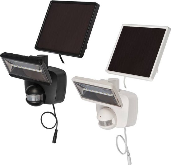 Sleutel kalmeren dictator Brennenstuhl Solar LED-lamp SOL 800 / LED-spot voor buitengebruik met  bewegingsmelder... | bol.com