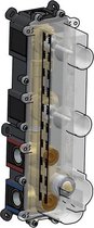 Hotbath Cobber inbouwdeel voor PB066 inbouwthermostaat met 2 pushbuttons en verticale plaatsing