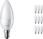 Voordeelpak 10x Philips CorePro LEDcandle E14 B35 4W 827 Matt | Vervangt 25W.