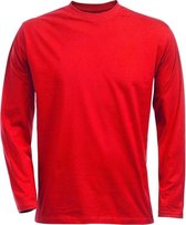 Fristads T-Shirt Met Lange Mouwen 1914 Hsj - Rood - L