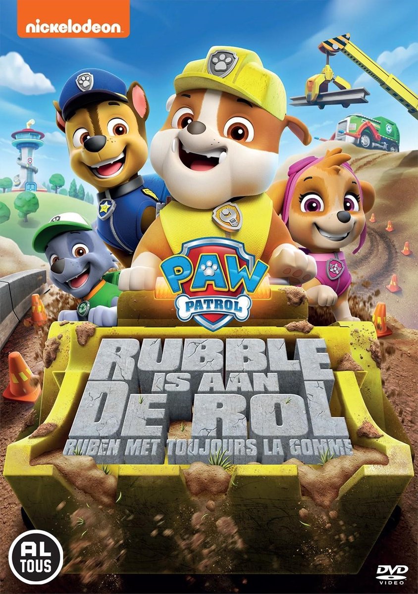 Paw Patrol - Rubble Is Aan De Rol (DVD)
