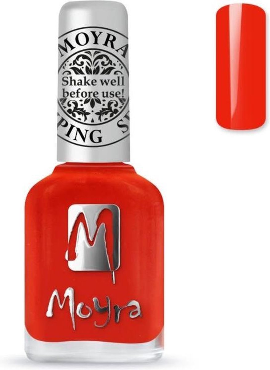 Goedkoopste Moyra Stamping Nail Polish 12ml SP41 AMBER ORANGE