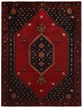 MOMO Rugs - MOMO Rugs Klardasht 01 Vloerkleed - 232x307 cm -  -  Tapijt -  - Rood, Zwart