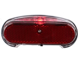 Falkx LED fietsachterlicht - compact - waterbestendig - incl. batterijen