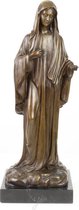 Bronzen beeld - Maria Jezus Christus - Madonna sculptuur - 58,1 cm hoog