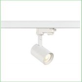 SLV DEBASTO, 7W LED COB SPOT, rund, mattweiss, 3.000K, inkl. 3P.-Adapter - 152951