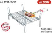 Algon - Barbecue grill - Los rek - 20x25cm - Dubbele zinklegering - Met handvat