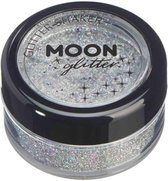 Moon Creations Glitter Makeup Moon Glitter - Holographic Glitter Shaker Zilverkleurig