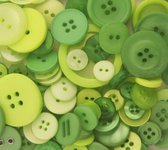 Buttons Galore - Color blends 1.2-2.5cm +/- 75x key lime pie