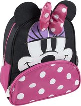 Schoolrugzak Minnie Mouse Roze (25,5 x 30 x 10 cm)