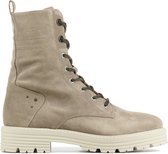 Piedi Nudi Vrouwen Suède       Veterboots / Laarzen / Damesschoenen 2552-01.03PN - Beige - Maat 41