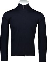 Gran Sasso  Vest Blauw Normaal - Maat M  - Heren - Herfst/Winter Collectie - Wol