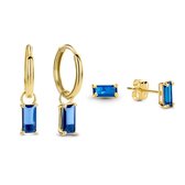 Isabel Bernard Cadeau d'Isabel Dames CreolenEarpartyGiftsetOorknoppen Goud  - Goudkleurig