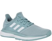 adidas Performance Solecourt Xj Kinder Tennisschoenen groen 36