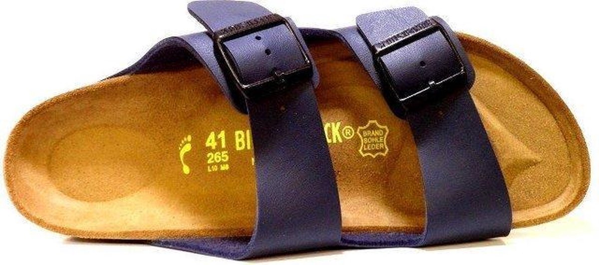 Birkenstock Arizona Heren Slippers - Blauw - Maat 47 | bol.com
