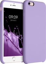 kwmobile telefoonhoesje voor Apple iPhone 6 Plus / 6S Plus - Hoesje met siliconen coating - Smartphone case in violet lila