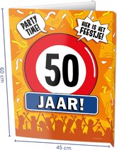 Uithangbord - Window signs - 50 jaar