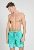 Shiwi Swimshort snoopy happy skater - mint groen - L