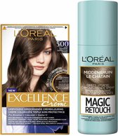 L'Oréal Creme Puur Lichtbruin + Uitgroeispray Pakket