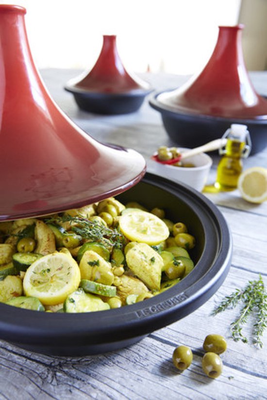 Le Creuset tagine 35 cm, 4,5L black | Advantageously shopping at