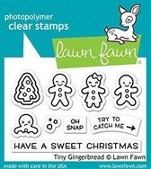 Tiny Gingerbread Clear Stamps (LF2417)