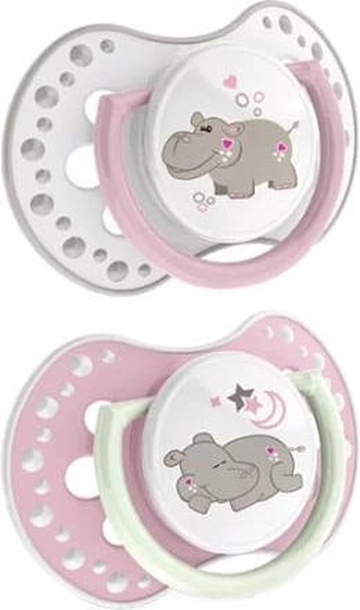Lovi Hippo Night&Day girl fopspenen 2 st. set 0-3 manden Lovi Hippo Night&Day girl fopspenen 2 st. set 0-3 manden