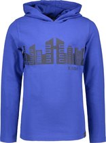 B.Nosy - jongens hoodie - Cobalt Blue - Maat 146/152