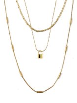 Orelia ketting Goud-One-Size