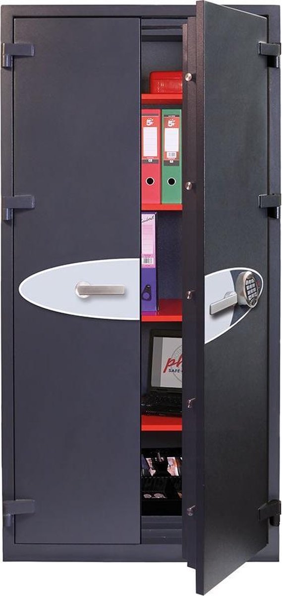 Phoenix Neptune HS1056E Klasse 1 inbraak- en 60min brandwerende kluis met elektronisch codeslot