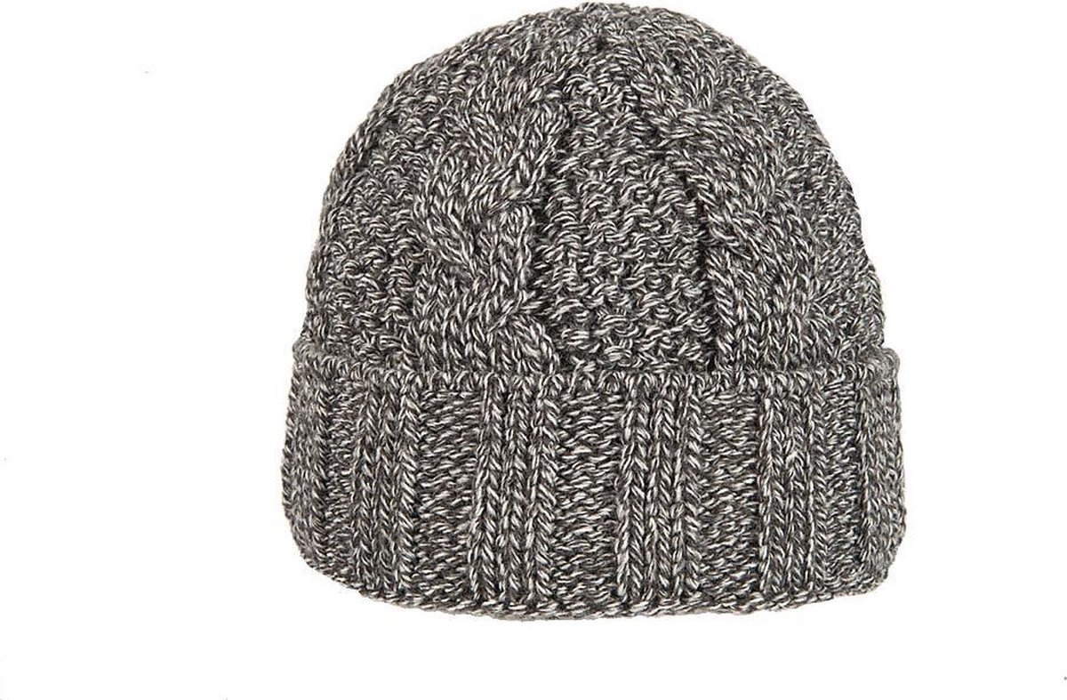 Hatland Beanie voor heren Nasim Windstopper – Onesize Antraciet