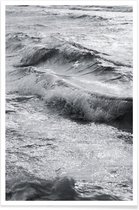 JUNIQE - Poster Take Me Surfing -40x60 /Grijs & Wit