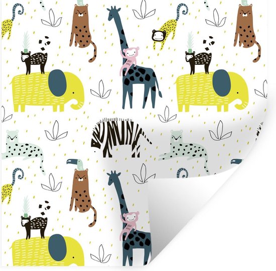 Geboortekaartje jungle luipaard gezin | Studio POPPY