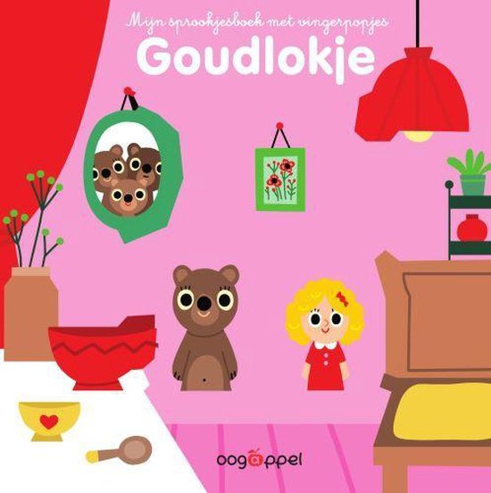 Mijn sprookjesboek met vingerpopjes: Goudlokje - cover