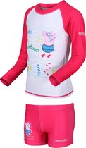 Regatta Zwempak Peppa Pig Meisjes Polyester Roze 2-delig Mt 86/92