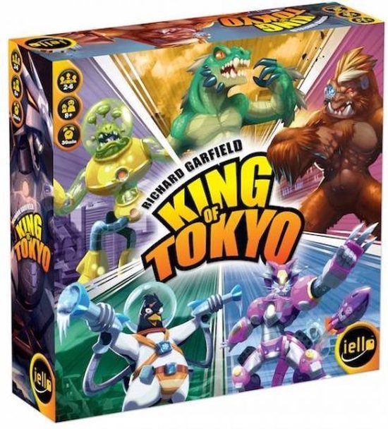Afbeelding van het spel King of Tokyo bordspel