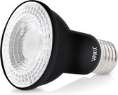 Yphix E27 LED lamp Pollux PAR 20 4,9W 3000K dimbaar zwart - PAR20