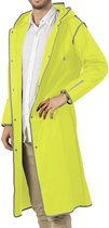 Neon gele City Trench regenjas van Perletti S