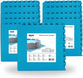 WAYS D'luxe - Voordeelpakket - Vloertegel - Blauwe zwembad tegels - 80 tegels - 50 x 50 cm - 20 m²