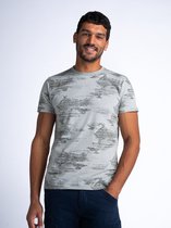 Petrol Industries - Heren All-over Print T-shirt Bask - Groen - Maat M