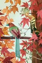 IXXI Birds of Autumn - Wanddecoratie - 120 x 80 cm