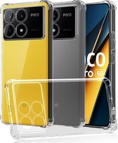 Convient pour Xiaomi POCO X6 Pro 5G - Bumper plus doux - Coque arrière - Transparent
