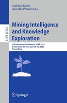 Lecture Notes in Computer Science 13924 - Mining Intelligence and Knowledge Exploration