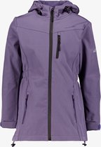 Parka softshell enfant Mountain Peak violet - Taille 146/152 - Coupe-vent et déperlant - Matière respirante
