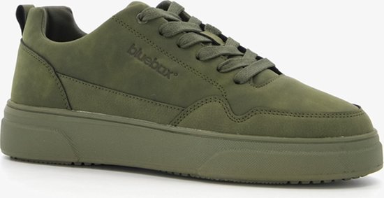 Blue Box heren sneakers groen - Maat 45 - Uitneembare zool