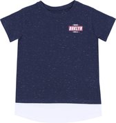 Marineblauw BRKLYN T-shirt