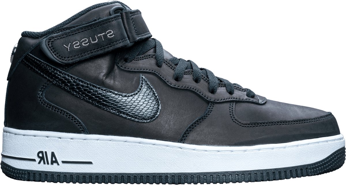 Stussy x Nike Air Force 1 Mid DJ7840-001 – op Schoenen Kleur Als Op Foto
